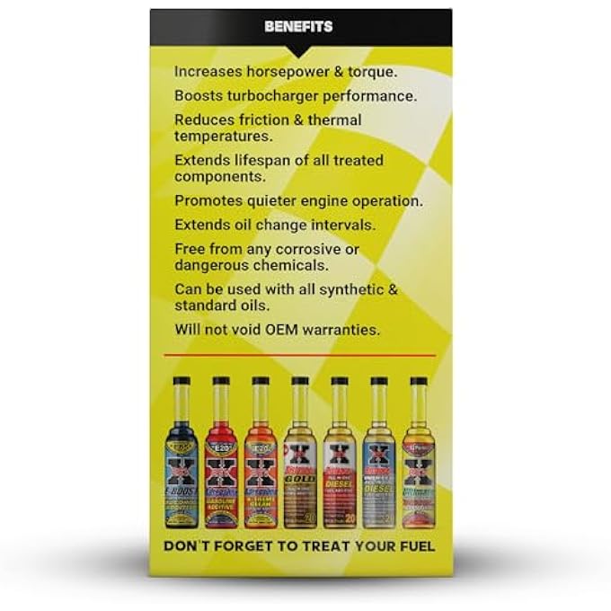 REV X HIGH PERFORMANCE OIL ADDITIVE - 4 FL. OZ. (4 PACK) - Image 4